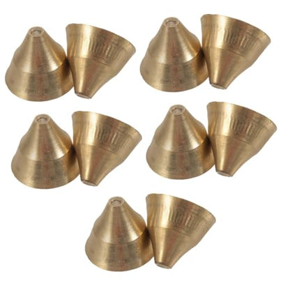Ciieeo 10pcs Handmade Bell Percussion Instrument Tibetan Sound Bell Yoga Music for Relaxation
