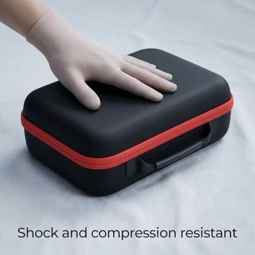 QWORK Compact Tool Storage Case 33×22.5×9cm – Shock‑Resistant Portable Organizer for Small Tools, Accessories & Sharpeners