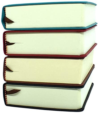 A5 Blank Notebook PU Leather Hard Cover Notebook Journals Thick Sketchbook 660 Pages 80gsm Paper Notepad Daily Work Student Notebook Drawing Sketch Pad Notebook for Sketching Writing - color: red