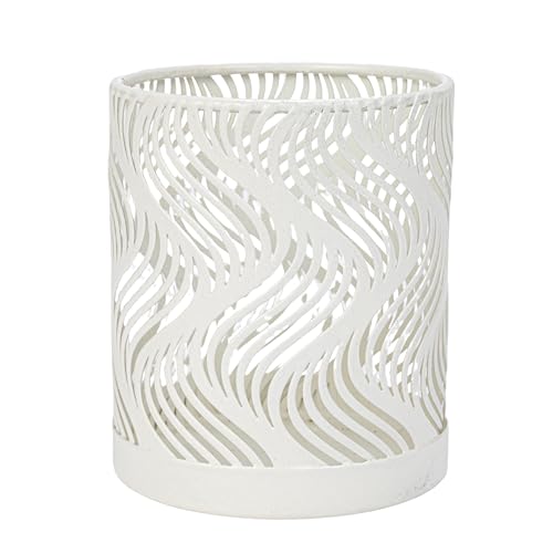 Bloomingville Yoga Figure and Glass Votive Candle Holder Set, Multicolor, Set of 7