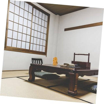 Acalanatha Statue Wood Carving Fudo Sculpture for Home Decoration for Meditation Relaxing Atmosphere Craftsmanship