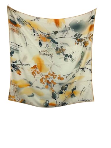 Cashmere-soft Mercerized wool Shawl Pashmina Lightweight Travel Wrap & Evening Scarf |Office |Wedding - color: 21 Yellow