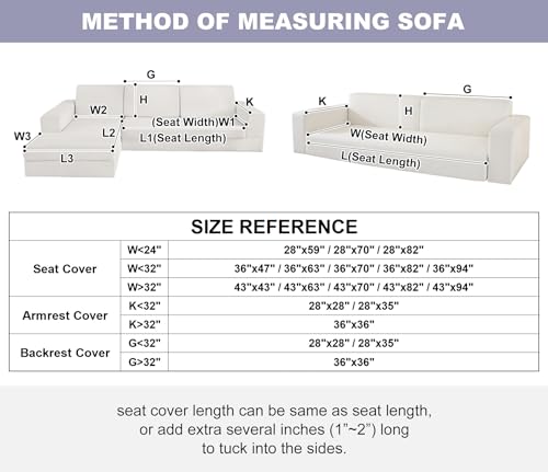 vctops Boho Cotton Quilted Couch Cover Soft Embroidered Sofa Cover Non-Slip Dog Bed Cover Scalloped Sofa Slipcover Washable Furniture Protector Cover (Light Grey,28"x59") - color: Light Grey, size: 1pc/28"x59"/Rectangular