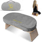 MONK & LLAMA Meditation Bench - color: Grey, style: Cushioned