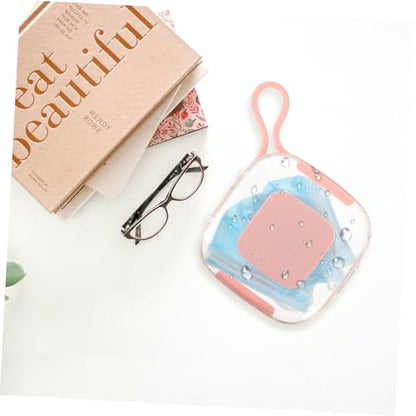 Baluue 3pcs Portable Case Compact Storage Holder for Small Items Lightweight Organizer for Travel Hiking Camping and Office Use Transparent Design for Easy Access