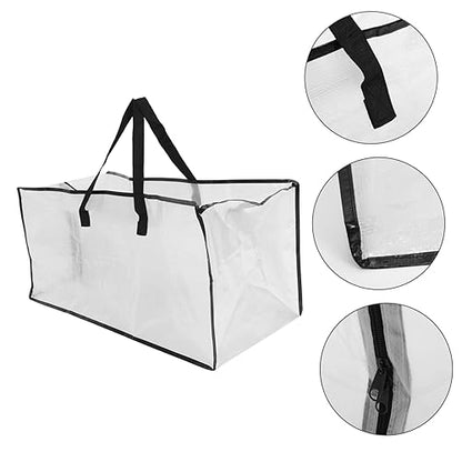 BESPORTBLE Capacious Storage Bag for Moving Travel and Household Quilt Bag Smooth Zipper