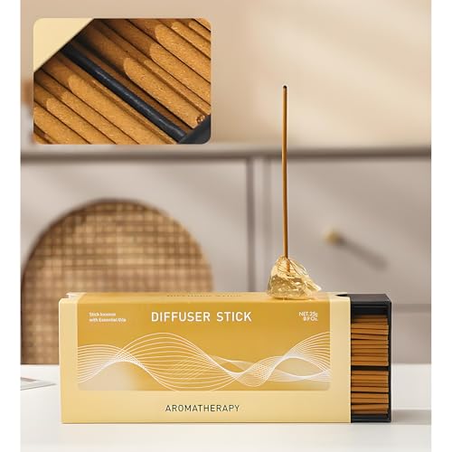 Creative Flow & Career Boost | Incense Sticks Crystal Holder Kit | Yellow Citrine Gem Stones with 80 Natural Sticks Palo Santo Incense-Stick | Home,Healing,Reiki,Meditation,Yoga & Relaxation - style: Creativity/Success
