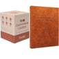 Gratitude Gifted Family Conversation Card Game with Brown 5-Minute Guided Gratitude Journal for Men & Women