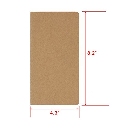 Travel Journal Set - 3 Notebooks for Unforgettable Moments - Soft Cover, Compact Size - 4.3” x 8.2” - 100gsm Paper, 60 Pages/30 Sheets per Journal - Perfect for Travelers - size: H5, style: Plain