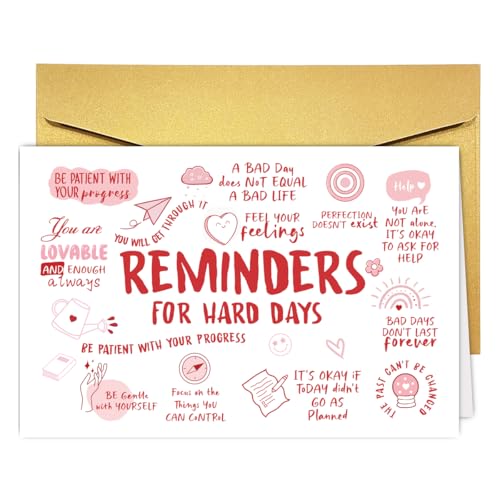 Mental Health Office Decor Card, Therapy Poster Card, Positive Affirmations Cards, Calming Corner Wall Art, CBT, Reminders for Hard Days Gift - color: #10