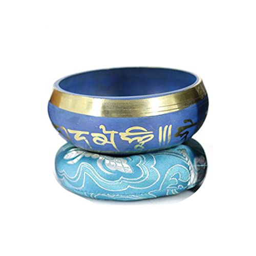 Copper Bowl Tibetan Singing Bowls Meditation Singing Bowl Handmade Bowl Copper Yoga Singing Bowl Ornament Sound Buddha Sound Chime Bowl,8.5cm