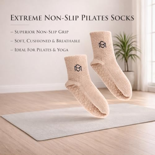 Home Pilates Essentials Kit 9 pcs. Pilates Ring Fitness Trainer, Ankle/Wrist Weights, Resistance Bands, Tote Bag, Grip Socks. Home or Gym/Studio Use. *MAT NOT Included*