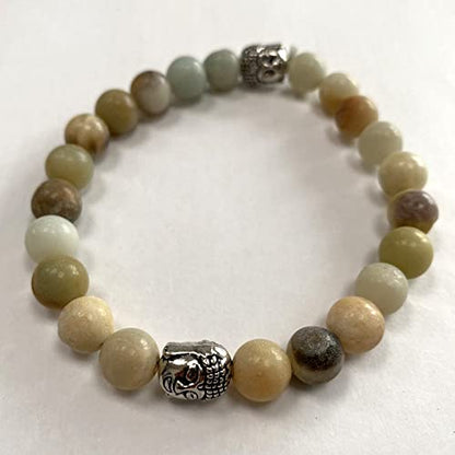 VIE Buddha Bracelet - style: Amazonite