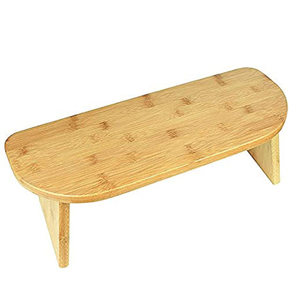 Bamboo Yoga Bench,Meditation Stool Foldable Contemporary Prayer Stool Yoga Stool Kneeling Meditation Bench