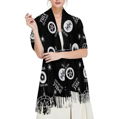 Big Oversized Long Scarves Pashmina Shawl Wrap Women gifts - color: Picture (648)