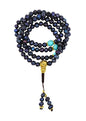 Mandala Crafts Buddhist Prayer Beads 108 Necklace Bracelet - Pearl Prayer Beads for Women - Tibetan Pearl Mala Beads 108 for Yoga Meditation - color: Black