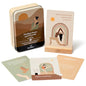 Daily Positive Affirmation Cards for Women - 50 Mindfulness Meditation Cards for Self Care in Tin Box with Wooden Stand - Motivational & Inspirational Gifts for Women, Best Friend, Sister