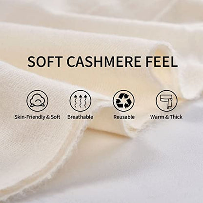 Candles Meditation Stones Scarf For Women Men Classic Tassel Cashmere Feel Shawls And Wraps Soft Warm Long Scarf For Women Gifts
