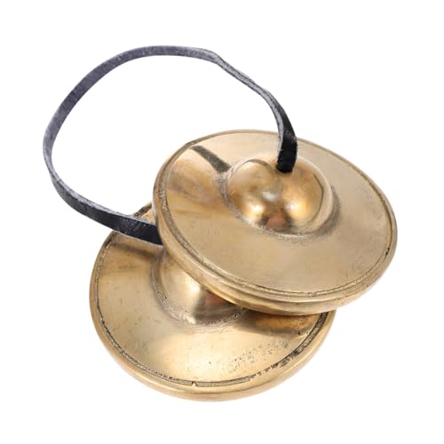 Yoga Meditation Cymbal Bell Chic Brass Instrument Perfect for Meditation Chime Sounds