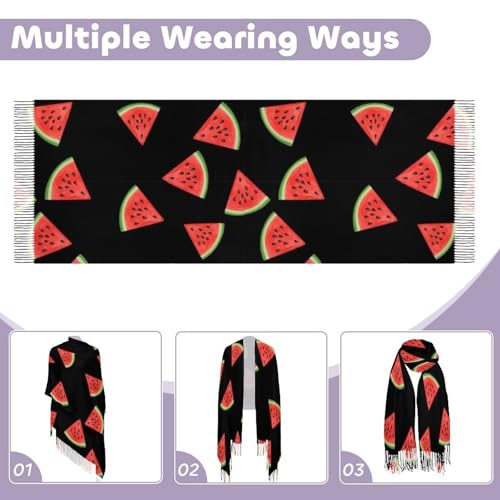 Autumn Winter Pashmina Shawls Wraps Scarf for Woman Girl - color: Picture (617)