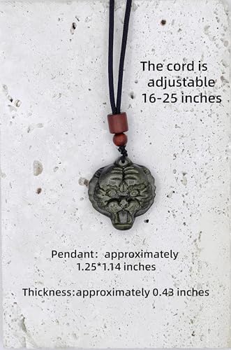 Crystal Pendant Necklaces Healing love Women's Men's choker Obsidian Tiger eye White Crystal Black Gold waterproof dainty Charm stackable statement Cute Stone necklace Unisex - style: Crystal pendant Tiger