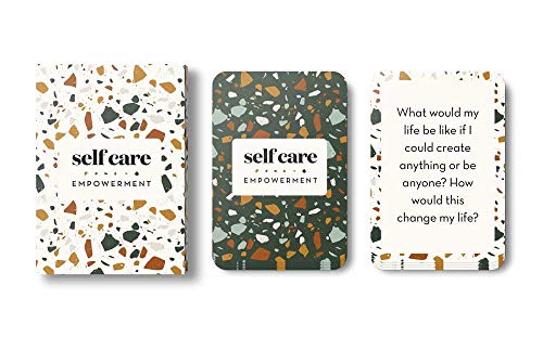 Allura & Arcia Empowering Self Care Questions - 52 Stress Relief Cards for Meditation, Mindfulness, Yoga & Gifts