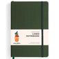 ANECDOTE. Lined Journal Notebook, 192 Pages, A5 size: 8.3" x 5.4", Thick 100 GSM Paper, Ruled, Hardcover. Journal for Women and Men, Perfect Notebook for School, Work and Travel (Evergreen)
