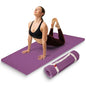 Extra Thick 12mm Exercise Mat – Non-Slip, Joint-Friendly & Cushioned Fitness Mat for Yoga, Pilates & Floor Workouts – Durable, Supportive & Includes Feetlu Classic Strap