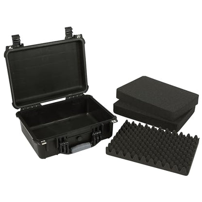 Strongway Plastic Waterproof Storage Case - color: Black
