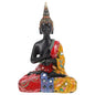 IMIKEYA Delicate Buddha Statue Resin Sculpture Home and Garden Decor Smooth Rounded Edges Handcrafted Southeast Asian Ornament Gift for Meditation and Zen Spaces