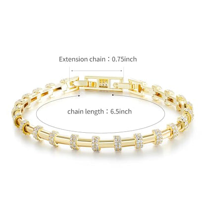 14K Gold Plated Bracelet for Women Men Stackable Wheat Chain | Gold Jewelry | Precious thin bracelet| Suitable for 6.5-7.5 inch