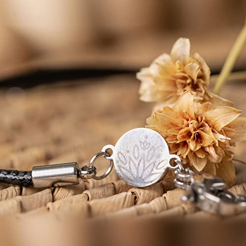 Ayana Crystals Handmade Howlite Tumbled Necklace - Howlite Crystal Stone Pendant, Statement Jewelry for Women, Trendy Bohemian Gemstone Necklace