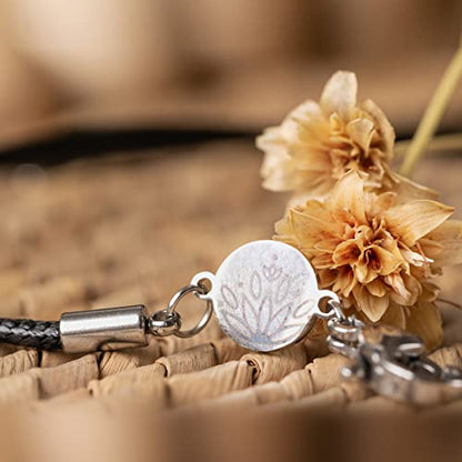 Ayana Crystals Handmade Howlite Tumbled Necklace - Howlite Crystal Stone Pendant, Statement Jewelry for Women, Trendy Bohemian Gemstone Necklace