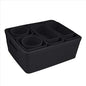 Simplify 10 Piece Organizing Set | Multiple Size Bins | Multipurpose | Office | Desk | Dorm | Bathroom | Storage Basket | Small Items | Accessories | Black - size: 10 Piece