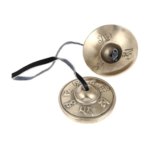 Hand Bell Meditation Accessories Pure Cymbals Bell for Buddhist Supply