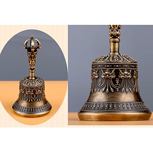 Hand Bell,Buddhist Meditation Bell A Meditation Bell For Sound Healing And Yoga That Can Be Rung To Make Soothing Sounds