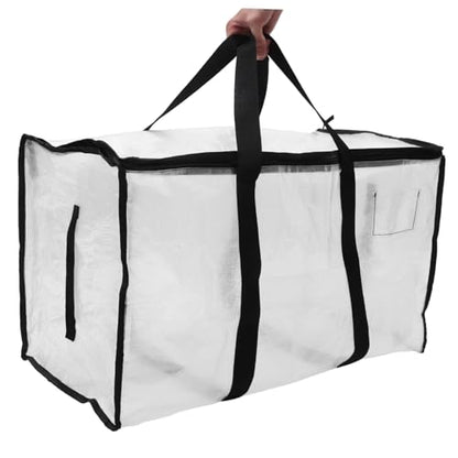 Quilt Organizer Bag Large Capacity Storage Bag for Moving Travel Camping Gym Luggage Women Window