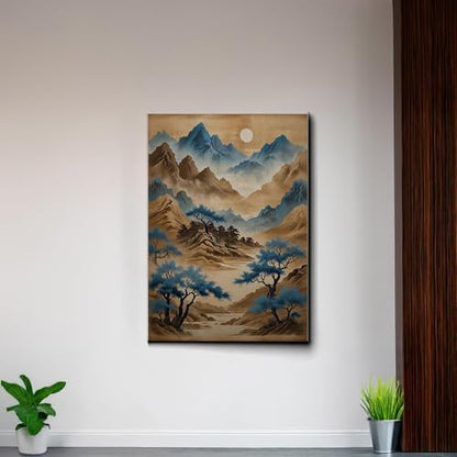 Japanese Wall Art, Minimalist Wall Art, Neutral Abstract Art, Modern Minimalist, Zen Wall Art, Zen Printed Wall Art, Japanese Art Print, Canvas Wall Art, Wall