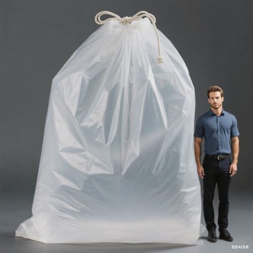 Extra Large Plastic Storage Bags 55 x 63 Inch Large Plastic Bags for Furniture, Luggage, Home Appliances, Kids Toys, Equipments, Industry or Agriculture Use and More (5 pack) - size: 55 x 63"