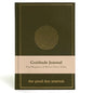 ANECDOTE. Gratitude Journal – The Good Day Journal for Happiness, Mindfulness and Reflection, Feel Happier and Less Stressed, Inspirational Daily Journal for Women & Men - Moss Green - color: Moss Green