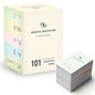Special Supplies 101 Mindfulness & Meditation Cards Daily Self Care Kit for Stress & Anxiety Relief Relaxation Gifts for Teens and Adults Motivational Cards for Women -Positive Affirmations