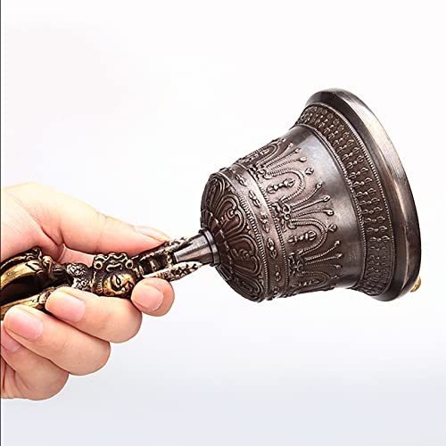 Buddhist Meditation Bell and Dorje Set, Extraordinary Craftsmanship Is Poured Into This Gorgeous Hand Bell To Make It Stand Out From The Crowd