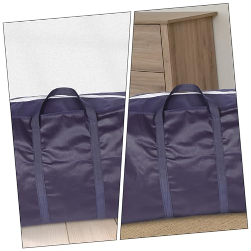 Toyvian Luggage Storage Bag for Moving Capacity Household Sundries Storage Bag with Handles Comforter Bag for Travel Camping and Organizing Clothes