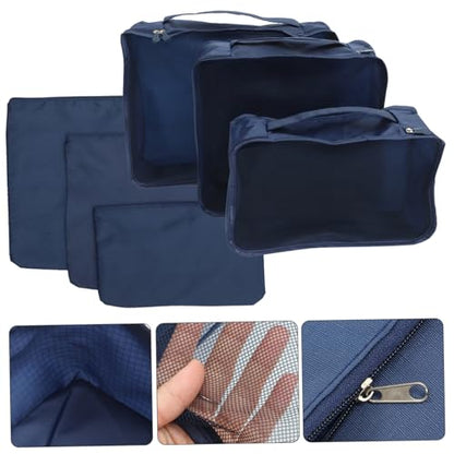 Efficient Storage Bag for Clothes Blanket Luggage Oxford Windowed Organizer Bag for Closet