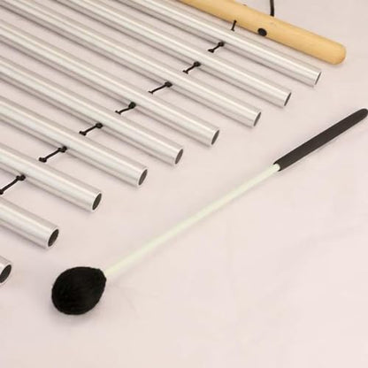 Sound Healing Instrument - 9 Tone Handy Chime for Sound Meditation with Free Mallet