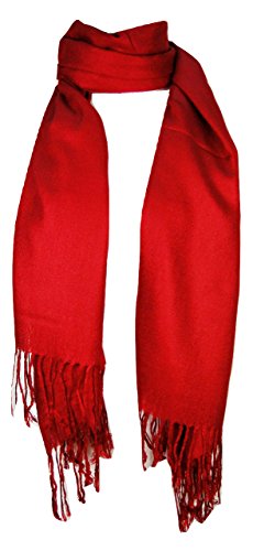 Tapp Collections™ Premium Pashmina Shawl Wrap Scarf - color: Burgundy