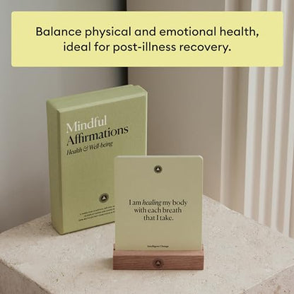 Mindful Affirmation Cards for Health and Wellbeing - style: Health & Wellness