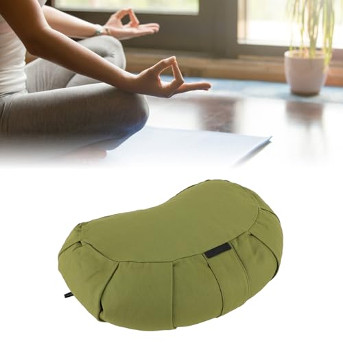Yoga Cushions for Women Meditation Seat Cushion, Meditation Cushion for Floor Seating Cotton Fabric Seat Cushion with Wheat Hulls Cushion
