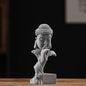 AETVRNI Shh, Please Keep Quiet-Sakyamuni Buddha Statue, Sandstone Zen Statues Meditation Decor, Buddha Figurines for Relaxation Peaceful Home Accents Spiritual Decor,S - size: Small