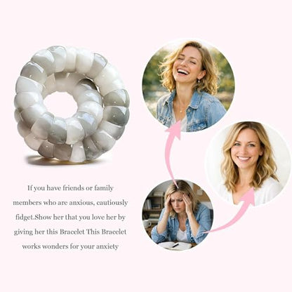 72ore Bodhi Bracelet Fidget Bracelet for Women Natural Bodhi Seed Bracelets Stretch Protection Healing Jewelry Anxiety Relief Items - color: A6:bodhi bracelet